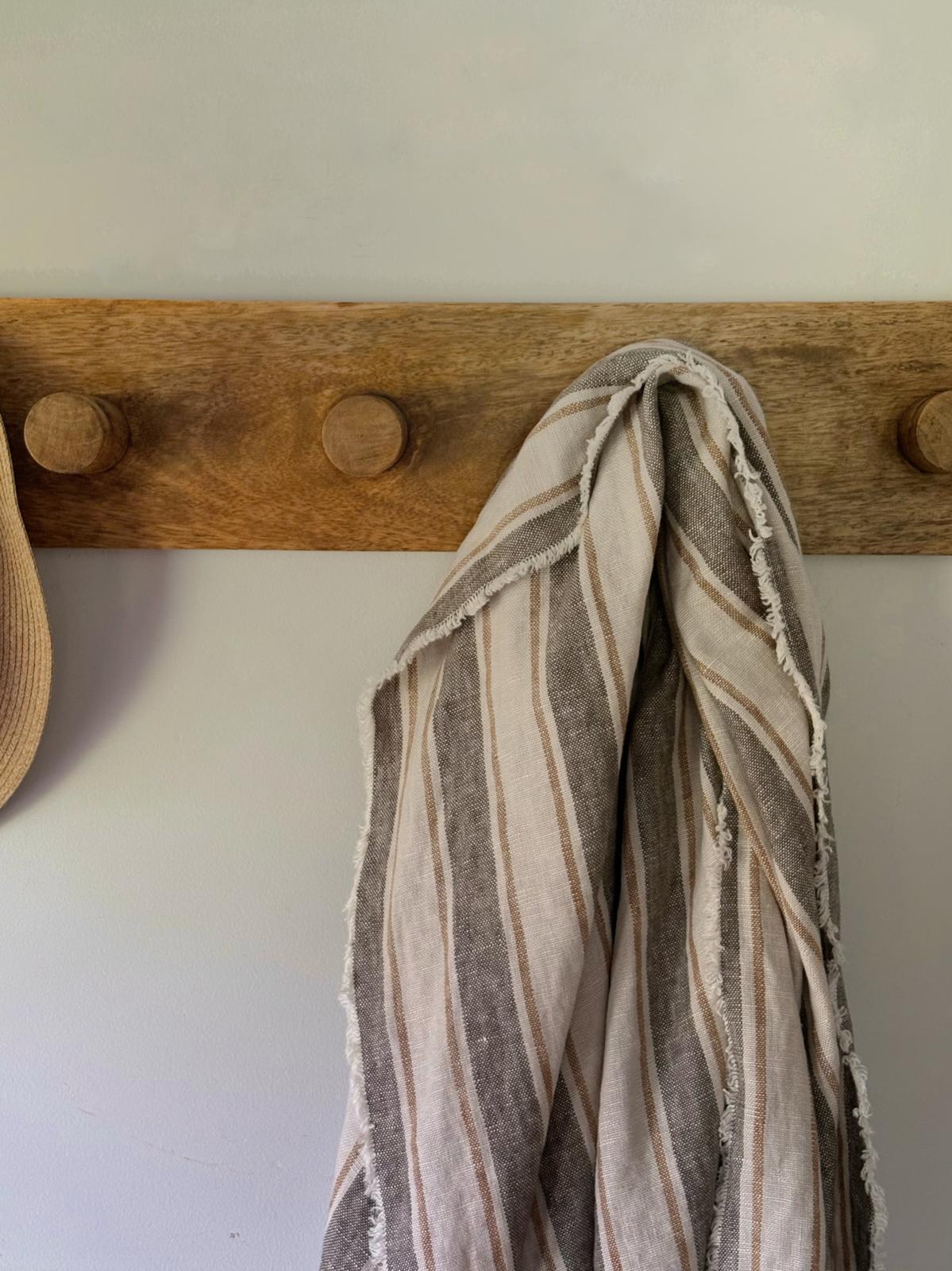 Marlow 100% French Linen Throw