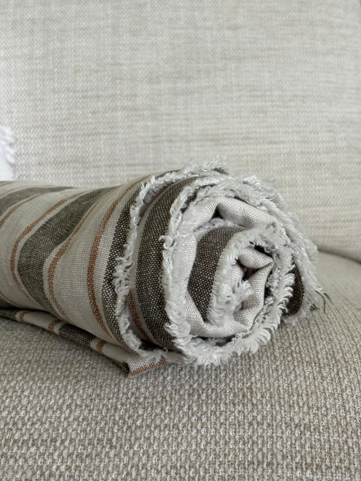 Marlow 100% French Linen Throw