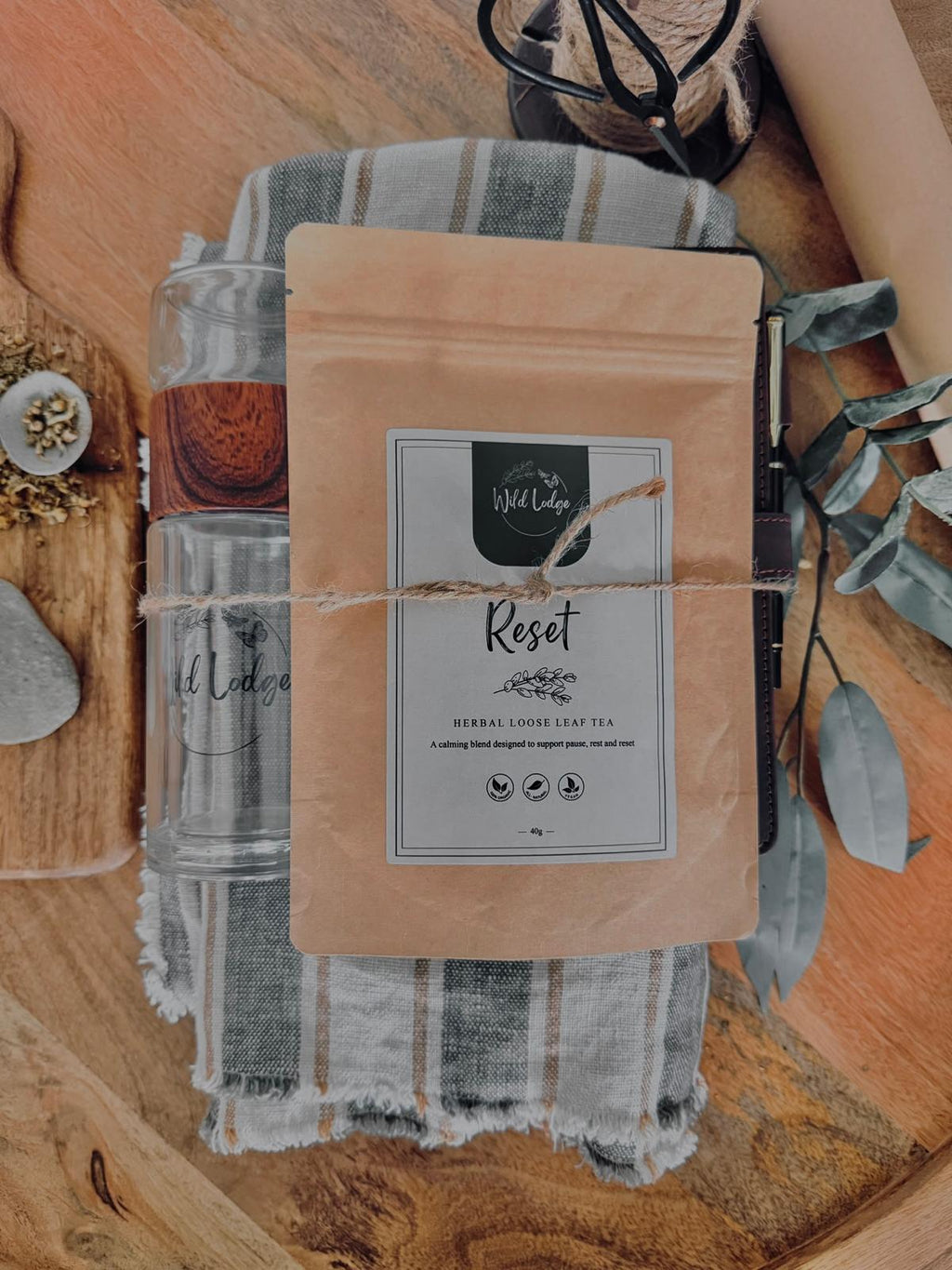 Reset Herbal Loose Leaf Tea 40g