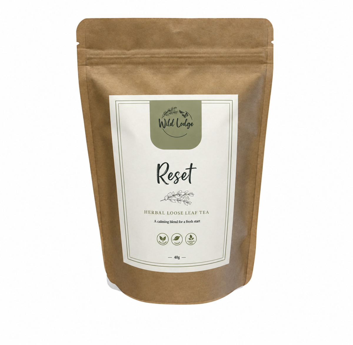 Reset Herbal Loose Leaf Tea 40g